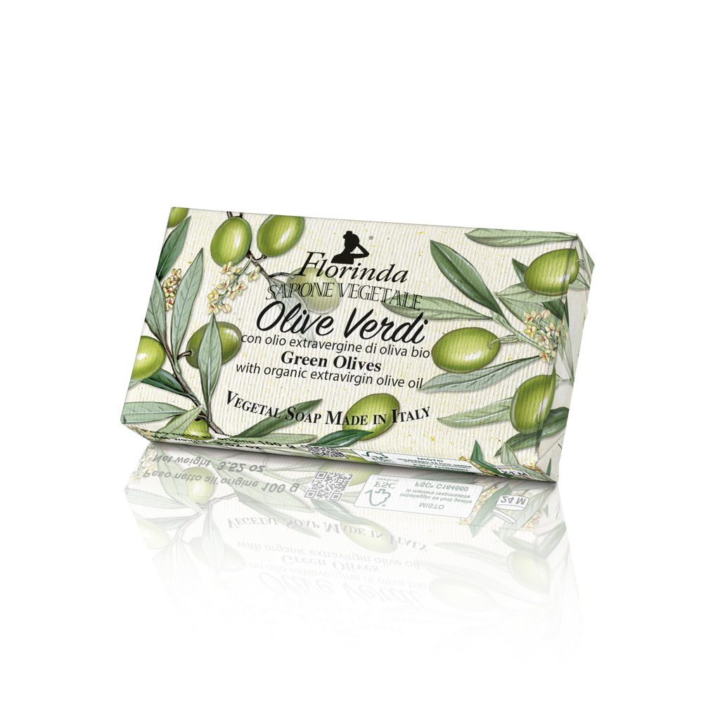 Florinda Saponetta Vegetale Mani E Corpo Olive Verdi 100 ml