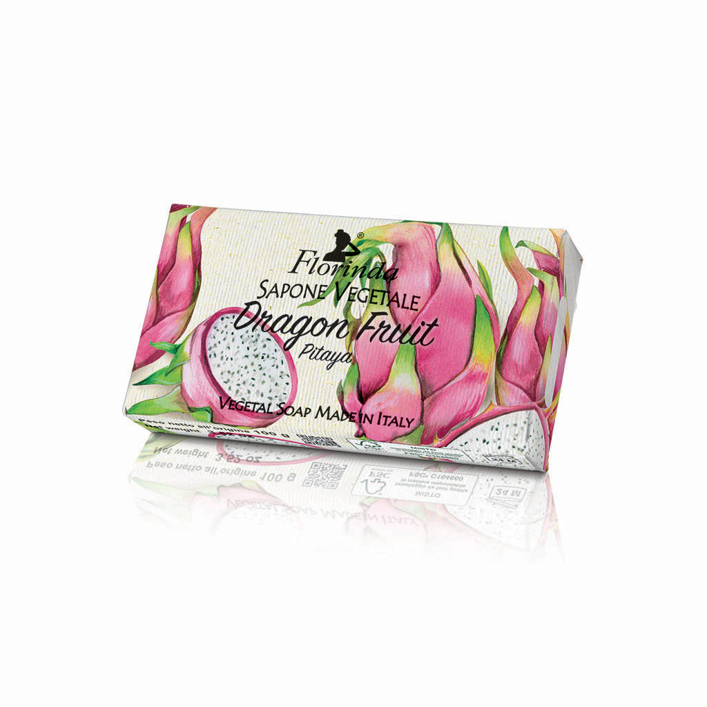 Florinda Tropicale Pflanzenseife für Hände und Körper Drachenfrucht 100 g