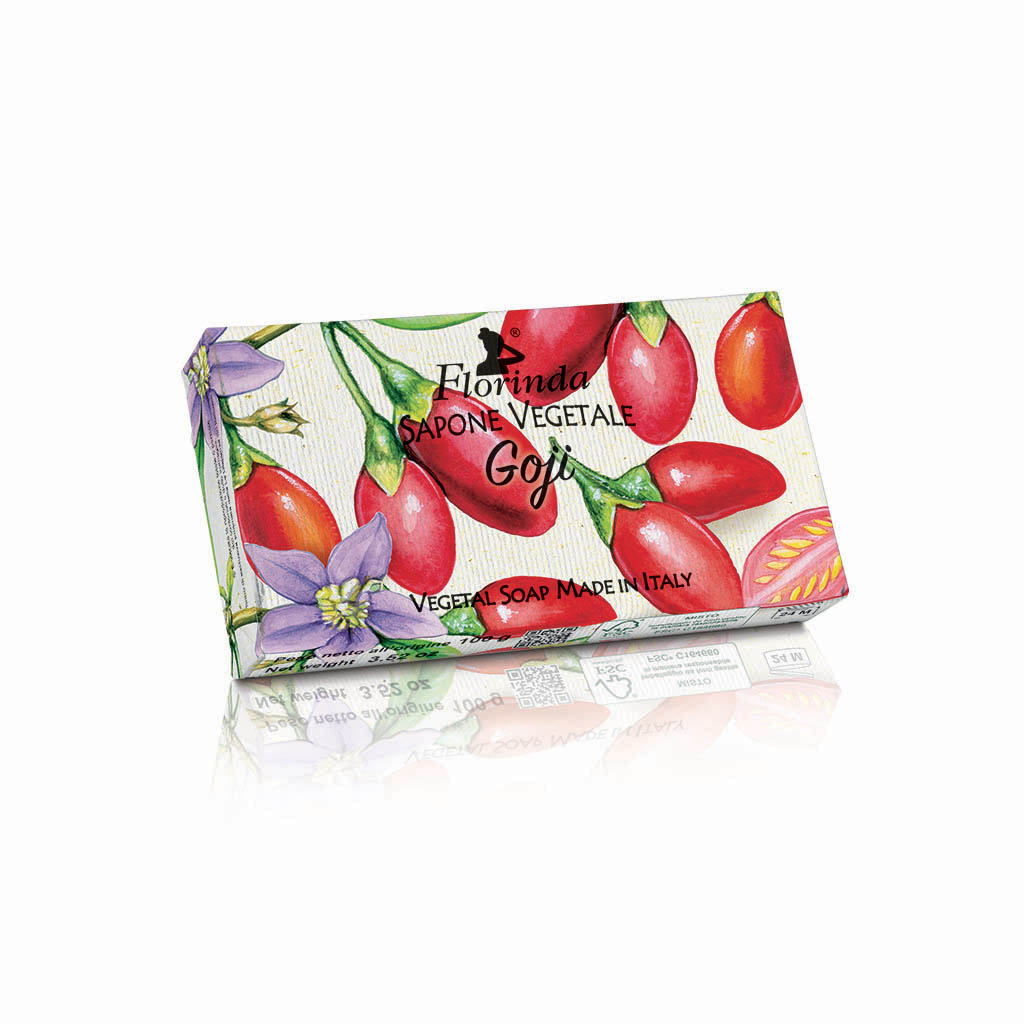 Florinda Tropical Saponetta Vegetale Mani e Corpo Goji 100 gr