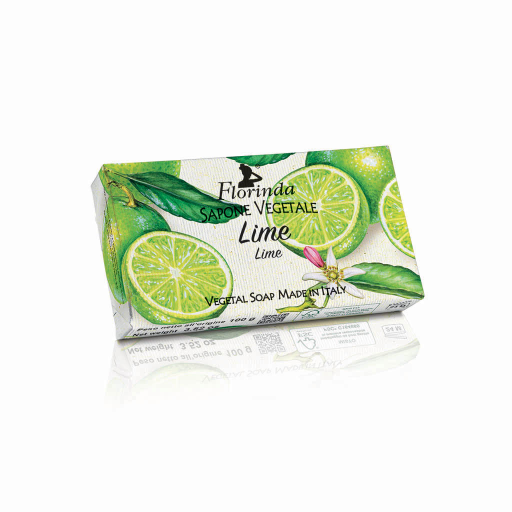 Florinda Tropical Saponetta Vegetale Mani e Corpo Lime 100 gr
