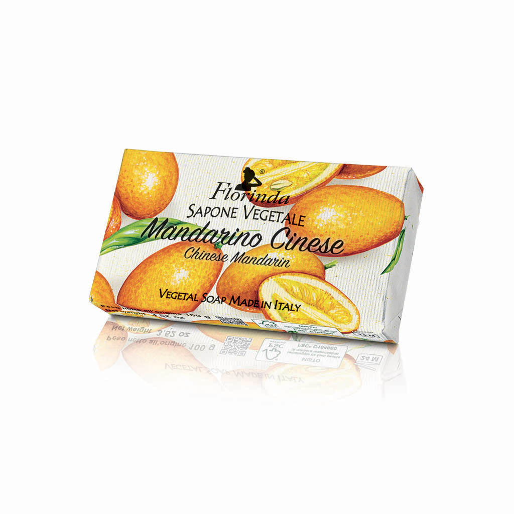 Florinda Tropical Pflanzliche Seife für Hände und Körper Chinesische Mandarine 100 g