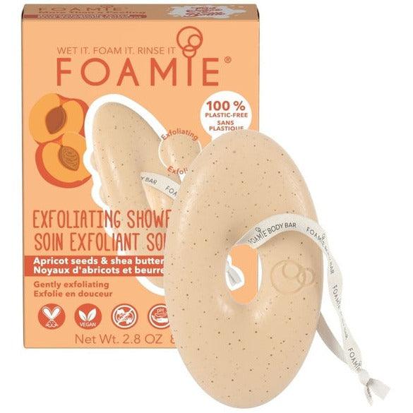 Foamie Sapone Solido Esfoliante Per Il Corpo More Than A Peeling Con Semi Di Albicocca E Burro Di Karité  80 gr