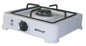White 1-burner gas stove