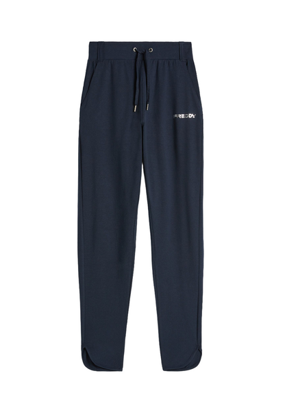 Freddy pantalone sportivo da donna con fond stondato S4WBCP20 B94 blu