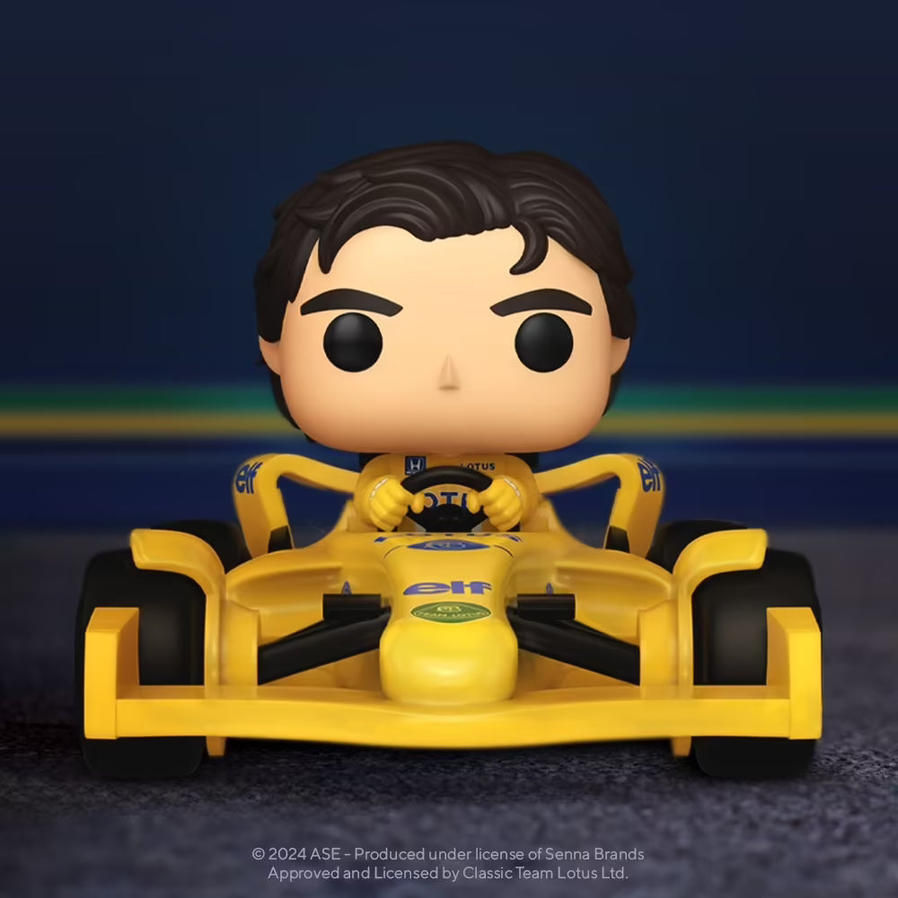 Funko Pop! Rides Racing F1 - (314) Ayrton Senna Lotus Formel 1 Deluxe 25cm