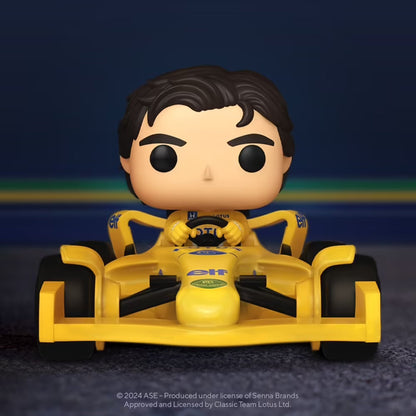 Funko Pop! Rides Racing F1 - (314) Ayrton Senna Lotus Formel 1 Deluxe 25cm