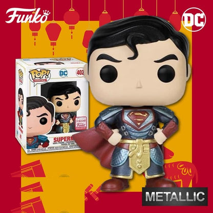 Funko Pop Heroes DC Comics Imperial Palace 402 Superman Vinylfigur Figur