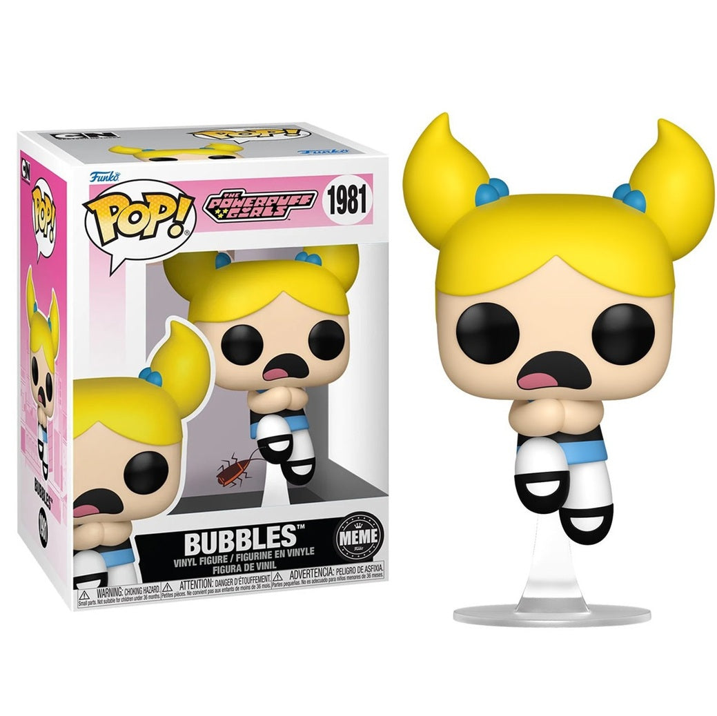Funko Pop ! Animation The Powerpuff Girl - (1981) Bubbles Meme Le Superchicche Dolly