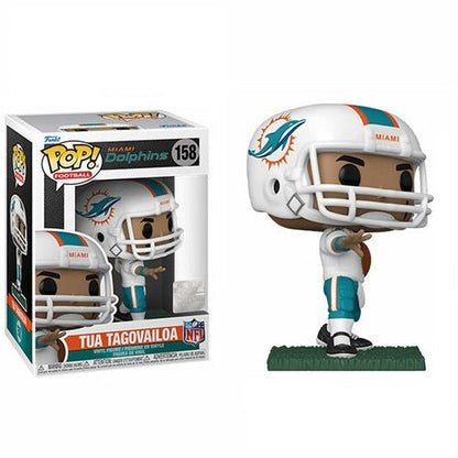 Funko Pop NFL Dolphins 158 Tua Tagovailoa Football Vinyl Figur Actionfigur