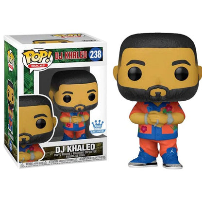 Funko Pop! Rocks – DJ Khaled (238) Exklusive Vinylfigur 9 cm Air Jordan Blue