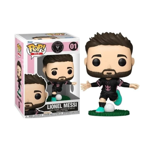 Funko Pop! MLS - Miami (01) Lionel Messi Vinyl Figur Spieler 9Cm
