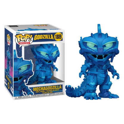 Funko Pop! Movies – Godzilla (1890) MechaGodzilla Blue Vinyl Figur 10cm