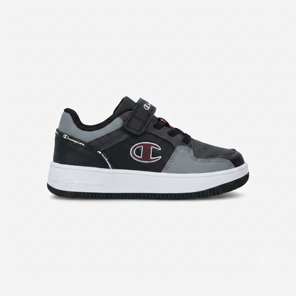 Champion scarpa sneakers junior RD18 2.0 LOW B PS Low Cut S32414 KK014 nero-grigio