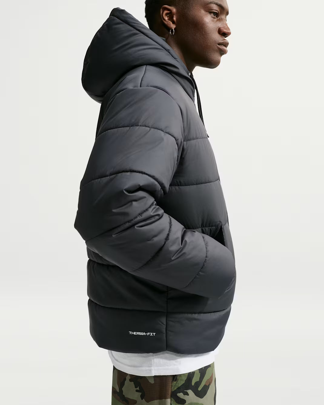 Nike Sportswear PrimaLoft IO4895-010 Uomo Nero - Piumino Puffer Therma-FIT