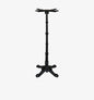 4-legged Art Nouveau table base, bistro for bar furnishing, Irish pub