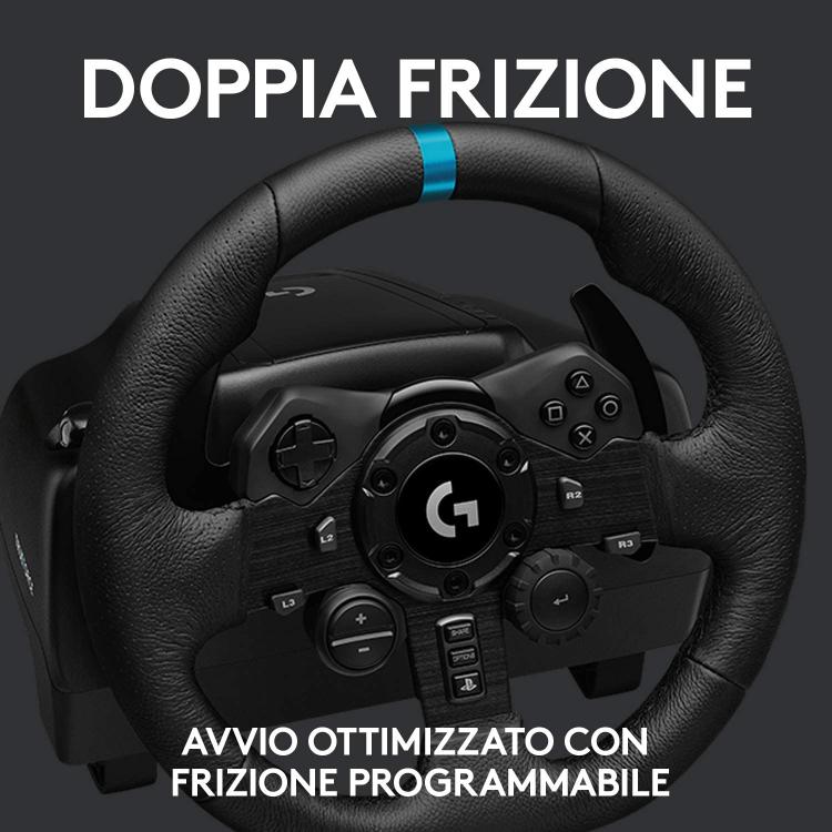 Logitech - Lenkrad und Pedale G923 Trueforce Doppelkupplung PS4/PC/PS5 PlayStation
