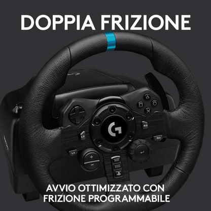 Logitech - Lenkrad und Pedale G923 Trueforce Doppelkupplung PS4/PC/PS5 PlayStation
