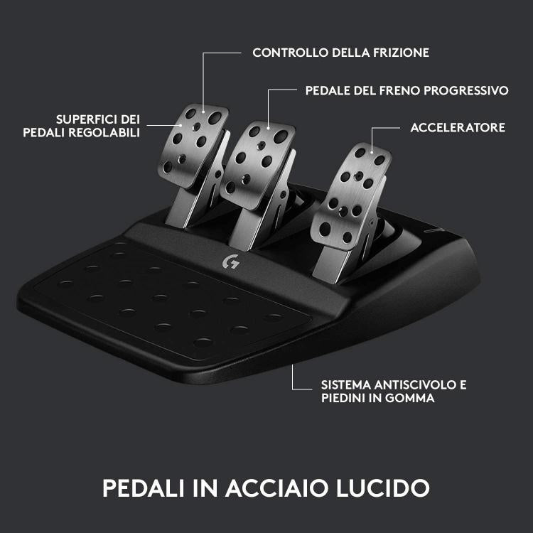 Logitech - Lenkrad und Pedale G923 Trueforce Doppelkupplung PS4/PC/PS5 PlayStation