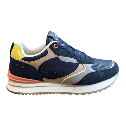 GAP Sneakers Uomo Run Spirit S GPM613227 Blu Retro Running