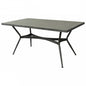 Minosse Rectangular Table 160x90, Ceramic, Anthracite Grey