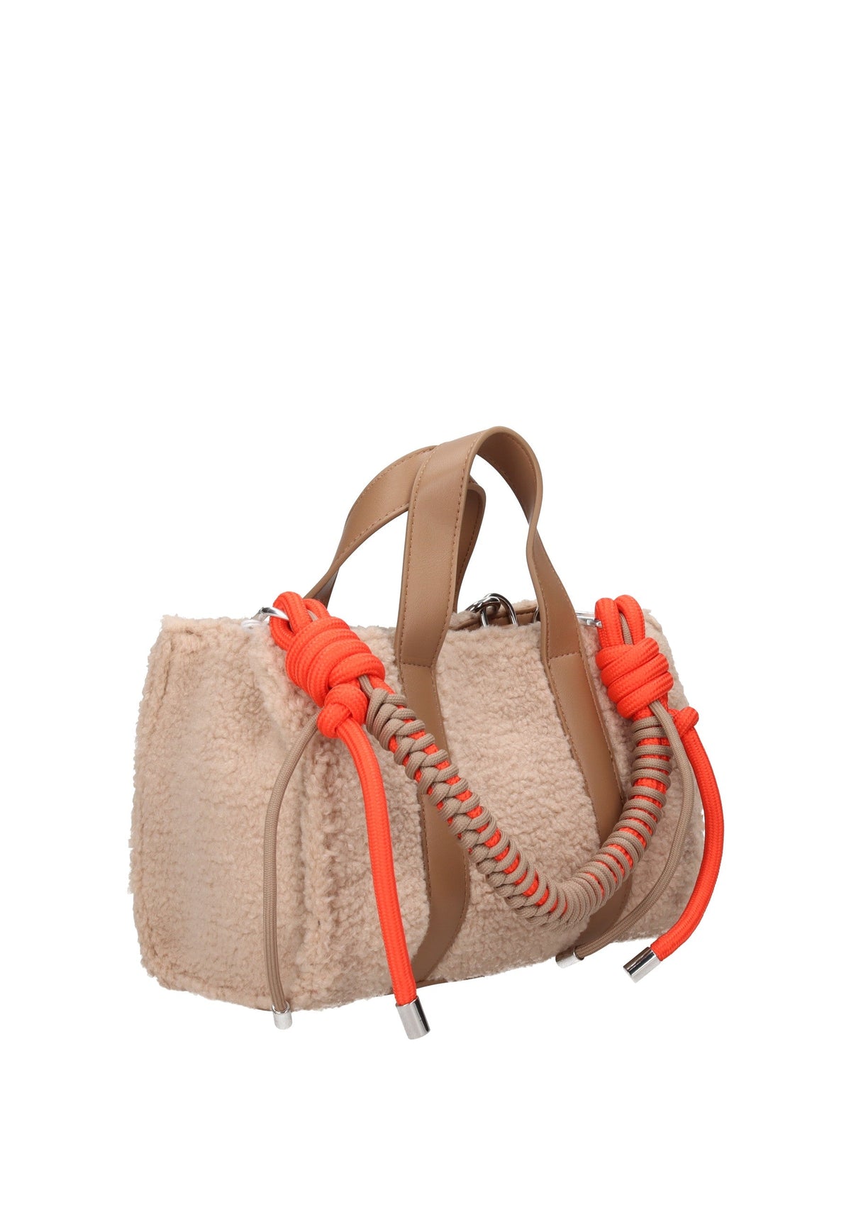 Mini Bag SUN68 Teddy in Ecopelliccia – Borsa Morbida con Tracolla Donna
