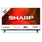 Sharp - Smart TV 32" Android LED Frameless HD Wi-Fi Bluetooth Google Fh2Ea -Black