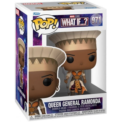 Funko Pop! Marvel Studios What If...? Königin General Ramonda (971) Vinylfigur