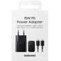 Samsung Ep-T1510X Original Charger 15W USB-C with Cable (Black)