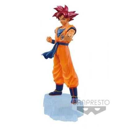 BANPRESTO DRAGON BALL Z DOKKAN BATTLE (GOKU SUPER SAIYAN GOTT ROT) VOL.1 BANDAI