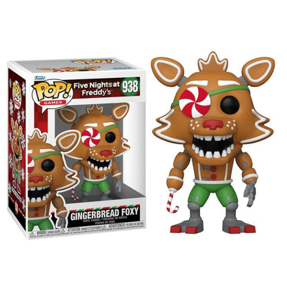 Funko Pop! Games - Five Nights At Freddy'S - (938) Gingerbread Foxy Figur 9cm