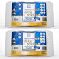 4 JUMBO ROLLS DOUBLE LAYER PAPER TOWELS HOME LINE RMOVE 600+600 2-PLY PURE CELLULOSE