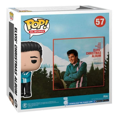 Funko Pop ! Albums Elvis Presley - (57) Elvis Christmas Album Cover Vinyil King