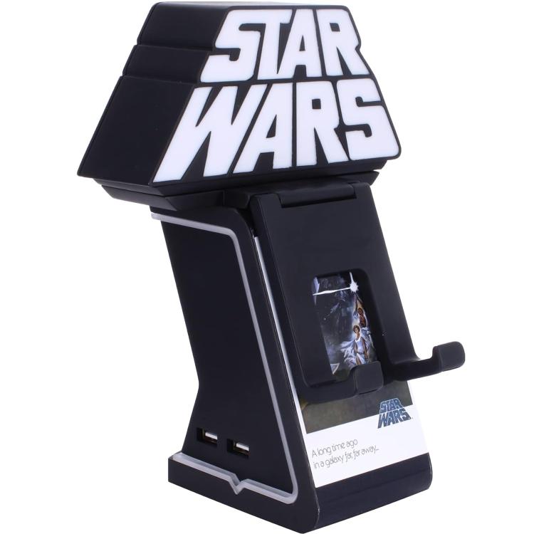 Cable Guys Star Wars Logo Lampe Figur Ladestation Smartphone Controller
