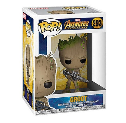 Funko Pop! Marvel Avengers Infinity War - Groot Bobble (293) Vinyl Figure 9Cm