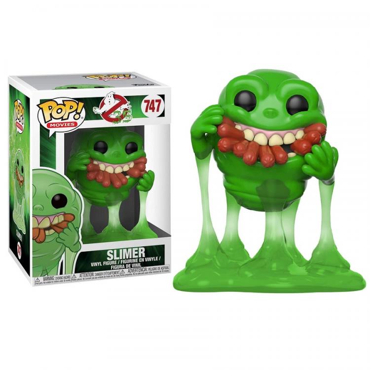 Funko Pop! Movies - Ghostbusters Tm - (747) Slimer mit Hot Dogs Vinylfigur 9 cm