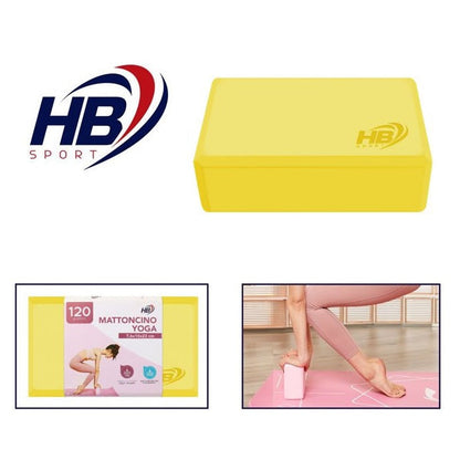 Yoga Block Schaumstoffblöcke für Fitnessübungen Pilates Yoga Block | Gelb