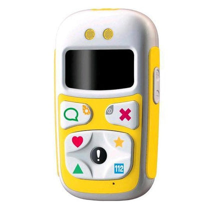 Giomax Baby Phone U10 1.1" Kinderhandy GPS GSM Dual Band Ital. Gelb