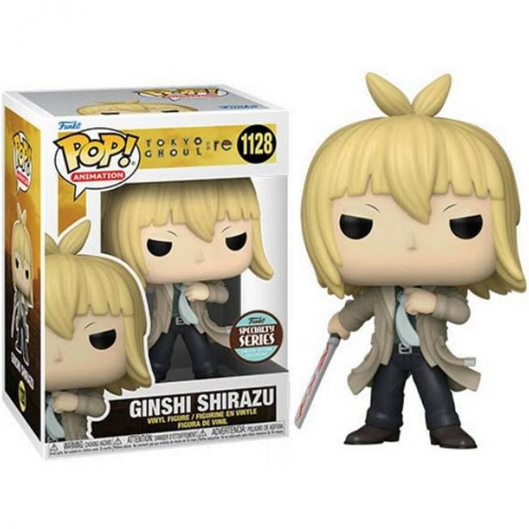 Funko Pop! Animation Tokyo Ghoul Re - (1128) Ginshi Shirazu Specialty Series