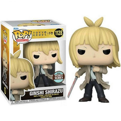 Funko Pop! Animation Tokyo Ghoul Re - (1128) Ginshi Shirazu Specialty Series