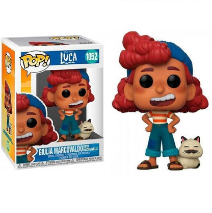 Funko Pop Disney Luca (1052) Giulia Marcovaldo und Machiavelli Vinylfigur Pixar