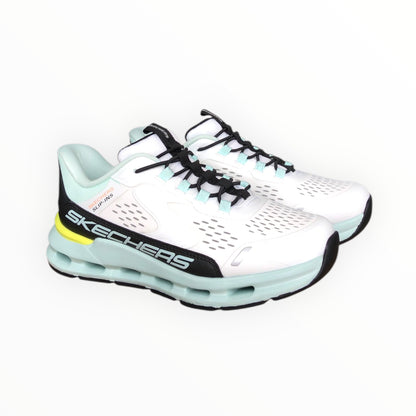 Skechers Glide-Step Vista Lane 303654L WBTQ White/Black/Turquoise