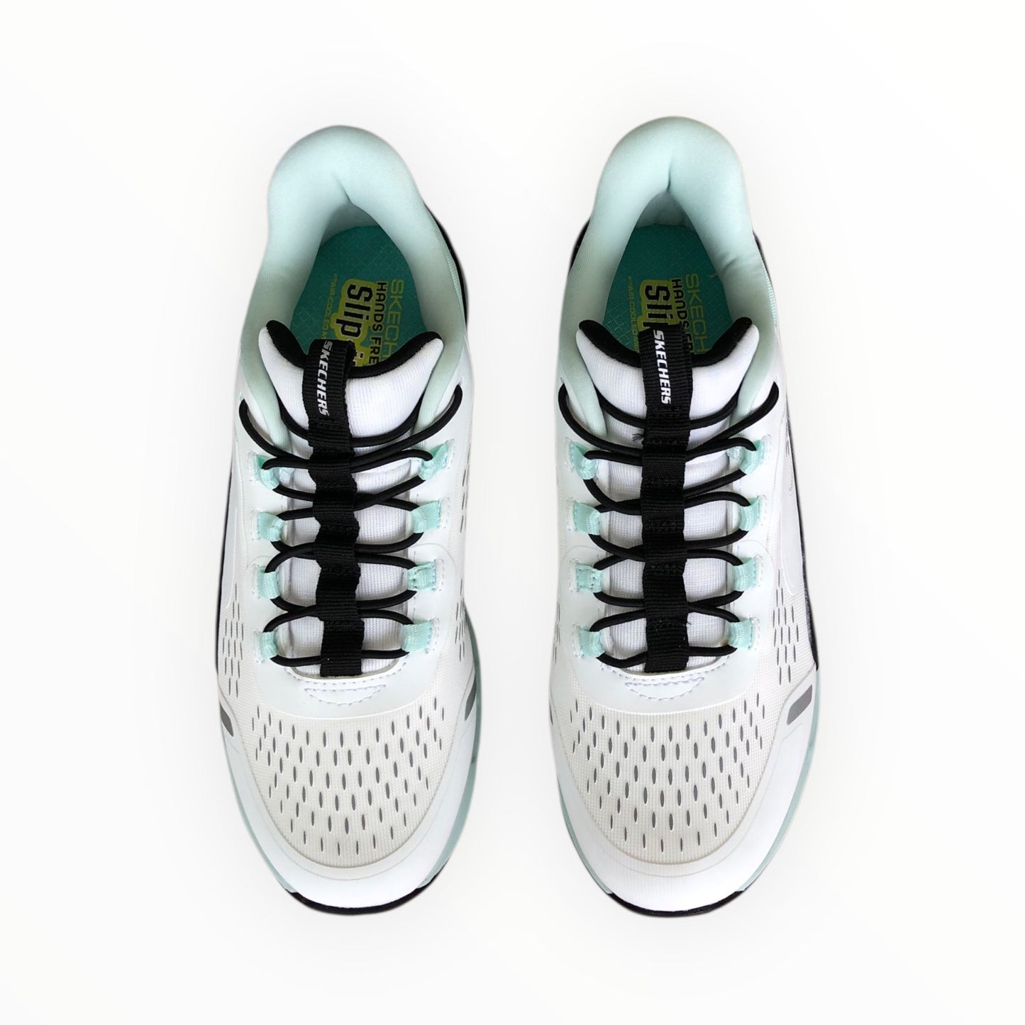 Skechers Glide-Step Vista Lane 303654L WBTQ White/Black/Turquoise