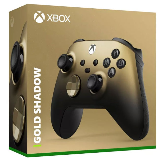 MICROSOFT XBOX SERIES X/S WIRELESS CONTROLLER GOLD SHADOW JOYPAD ONE PC NEU