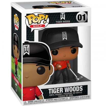 Funko Pop Golf - Tiger Woods (01) Mit T-Shirt Sport Vinyl Sammelfigur