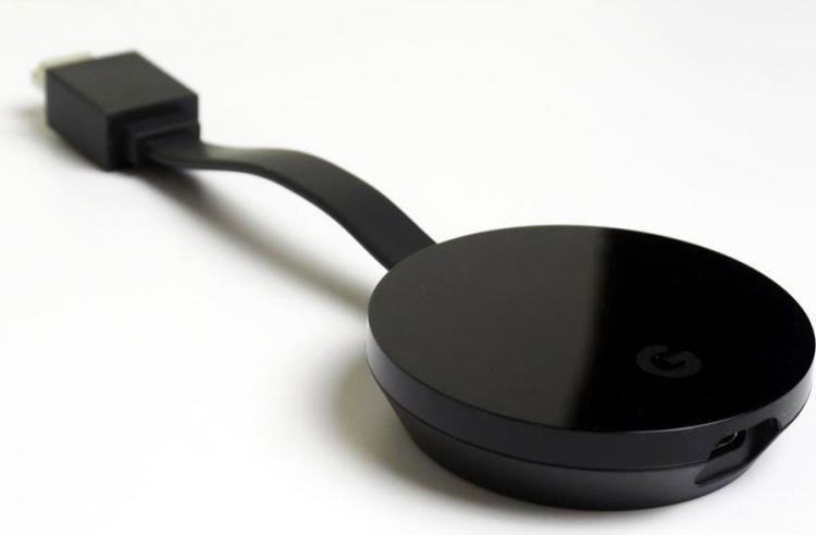 Google Chromecast Ultra HD 4K HDR Wireless HDMI Streaming Video Netflix DAZN TV