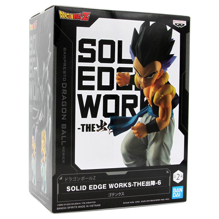 BANPRESTO DRAGON BALL Z SOLID EDGE WORKS (GOTENKS) ANIME-FIGUR PVC BANDAI 13CM