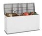MULTI-PURPOSE CHEST WHT/GRY 119X40X58H