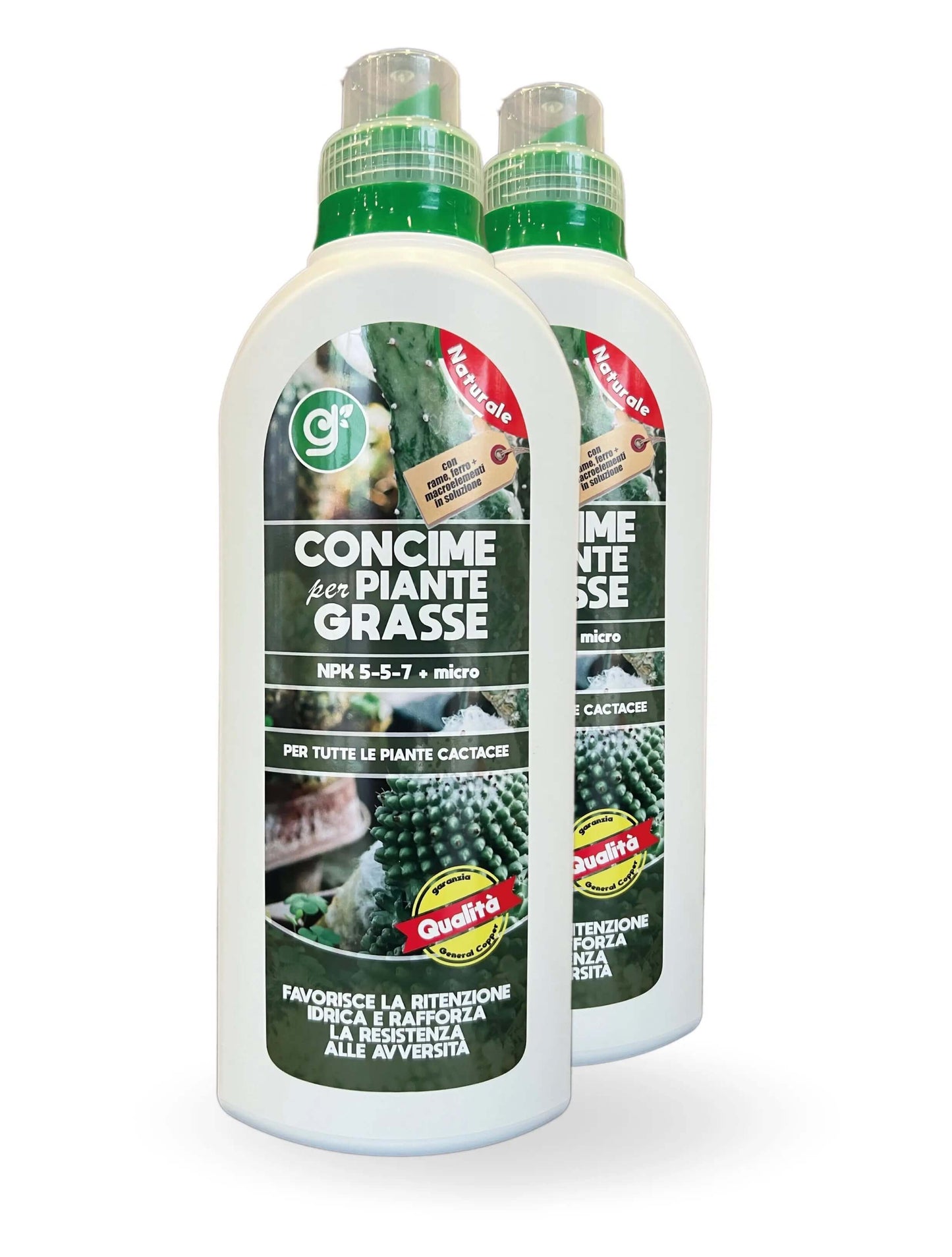 Concime Piante Grasse GRA1 🌵⚡ - Boost Piante Succulente - 1 lt - fba