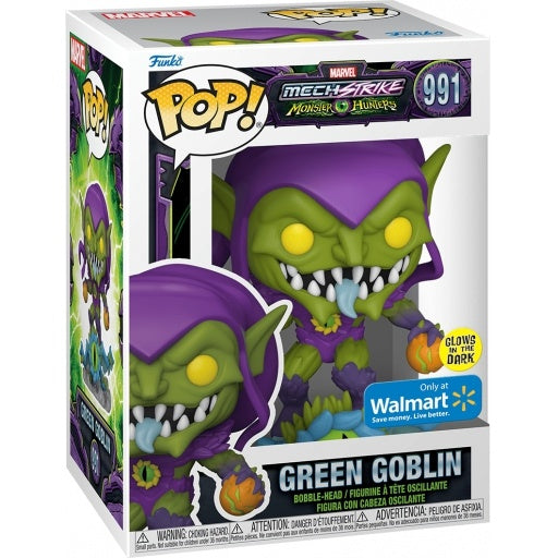 Funko Pop! Marvel Mechstrike Monster Hunters – Green Goblin (991) G.I.T.D Exm