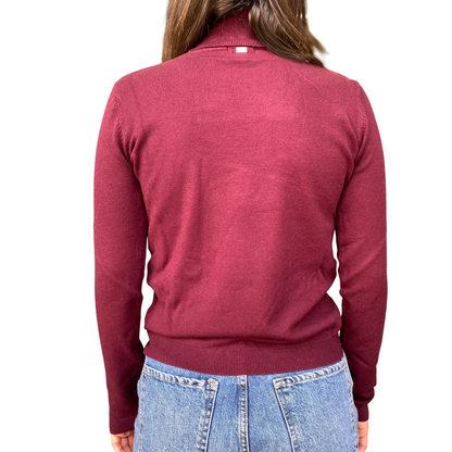 GRIFFAI Maglia Dolcevita da Donna DGF5551 Melanzana